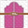 Crealies Cardzz Dies Gatefold Card Paneel C (CLCL637)