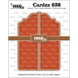 Crealies Cardzz Dies Gatefold Card Paneel D (CLCL638)
