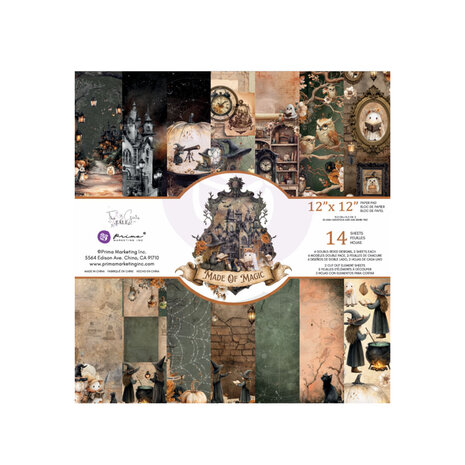 Prima Marketing Inc PRE-ORDER Made of Magic 12x12 Inch Paper Pad (684808)