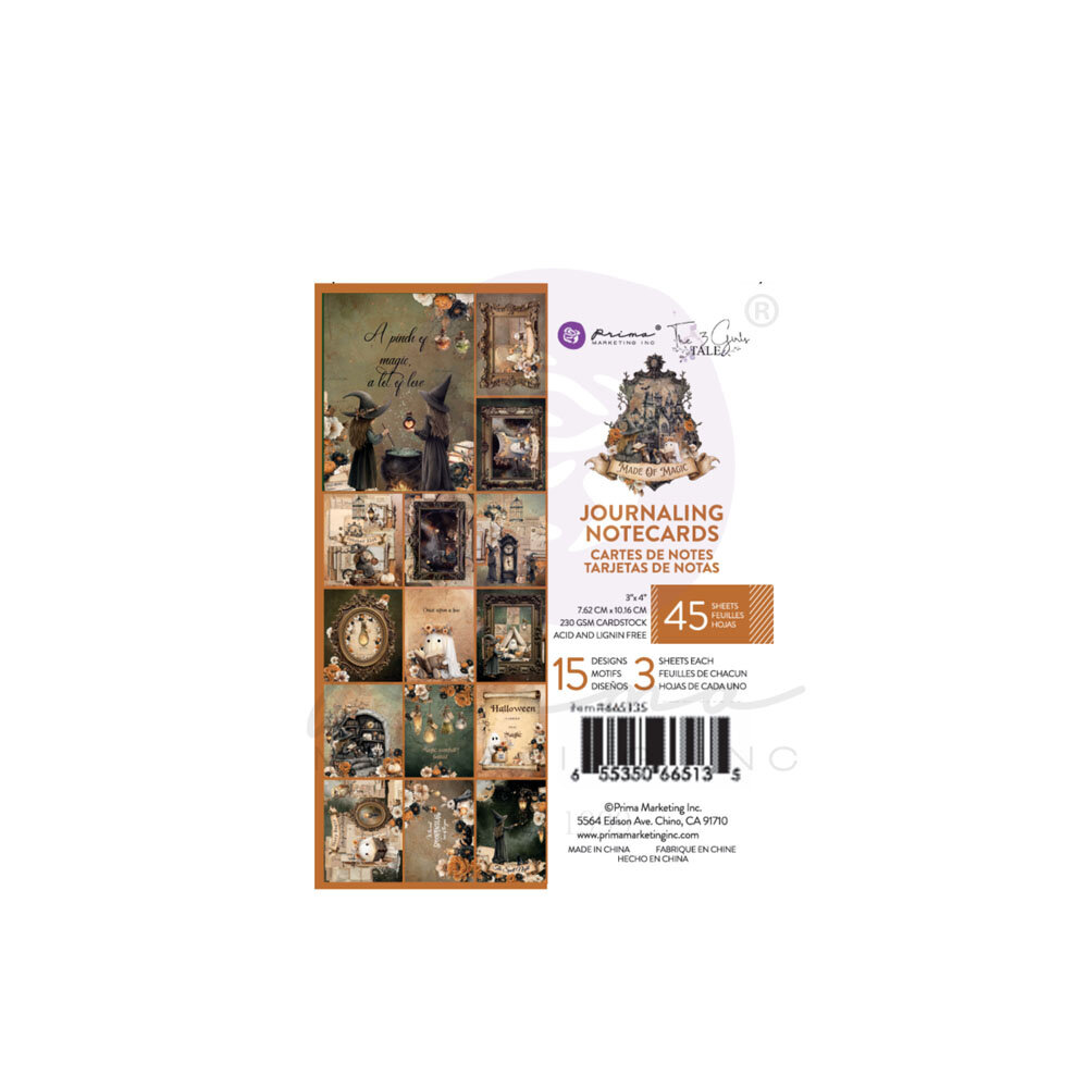 Prima Marketing Inc PRE-ORDER Made of Magic 3x4 Inch Journaling Cards (684846) Prima Marketing Inc PRE-ORDER Made of Magic 3x4 Inch Journaling Cards (684846)
