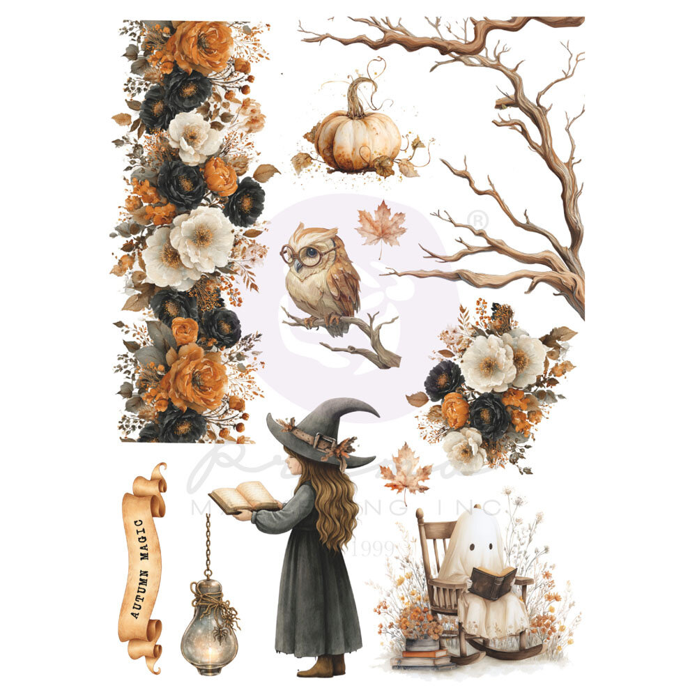 Prima Marketing Inc PRE-ORDER Made of Magic A4 Rub On Transfers (684884) Prima Marketing Inc PRE-ORDER Made of Magic A4 Rub On Transfers (684884)