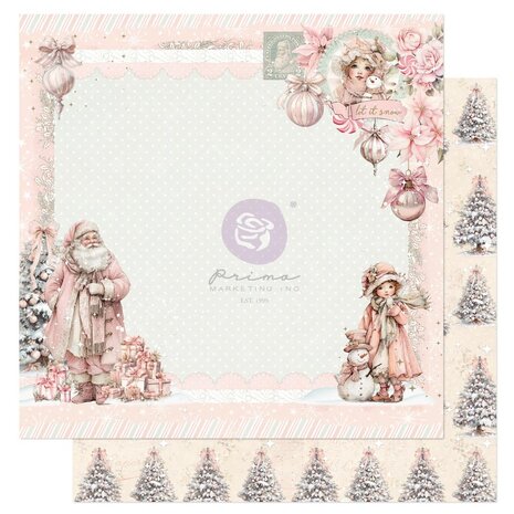 Prima Marketing Inc PRE-ORDER Christmas Blush 6x6 Inch Paper Pad (982553) Prima Marketing Inc PRE-ORDER Christmas Blush 6x6 Inch Paper Pad (982553)