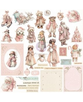 Prima Marketing Inc Christmas Blush Ephemera Cozy Christmas (982607) Prima Marketing Inc Christmas Blush Ephemera Cozy Christmas (982607)