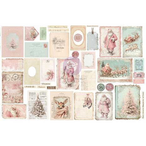 Prima Marketing Inc PRE-ORDER Christmas Blush Ephemera Junk Journal Kit (982621) Prima Marketing Inc PRE-ORDER Christmas Blush Ephemera Junk Journal Kit (982621)