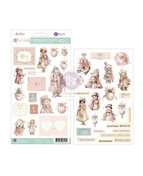 Prima Marketing Inc PRE-ORDER Christmas Blush Chipboard Stickers (982584) Prima Marketing Inc PRE-ORDER Christmas Blush Chipboard Stickers (982584)
