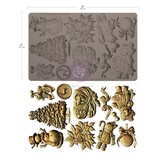 Prima Marketing Inc Christmas Blush 5x8 Inch Mould (982638)