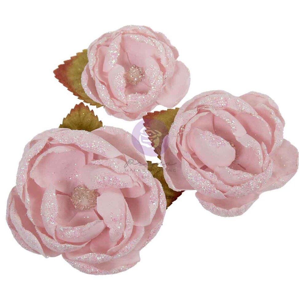Prima Marketing Inc PRE-ORDER Christmas Blush Flowers Festive Feeling (686284)