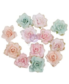 Prima Marketing Inc PRE-ORDER Christmas Blush Flowers Sparkling Holiday (686314) Prima Marketing Inc PRE-ORDER Christmas Blush Flowers Sparkling Holiday (686314)
