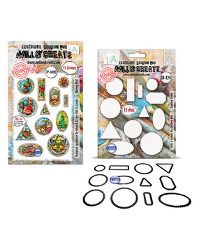 AALL and Create Stamps & Dies A5 Christmas Ovals (AALL-STMD-001) AALL and Create Stamps & Dies A5 Christmas Ovals (AALL-STMD-001)