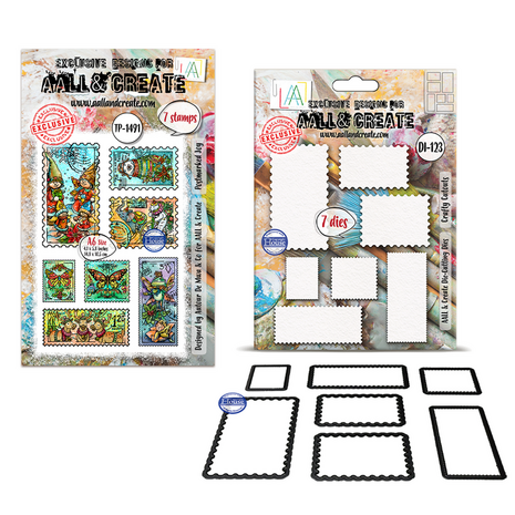 AALL and Create Stamps & Dies A5 Joyful Cutouts (AALL-STMD-002) AALL and Create Stamps & Dies A5 Joyful Cutouts (AALL-STMD-002)