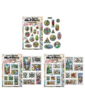 AALL and Create Postcards of Cheer A6 Stamp Bundle (AALL-PCK-ADM002) AALL and Create Postcards of Cheer A6 Stamp Bundle (AALL-PCK-ADM002)