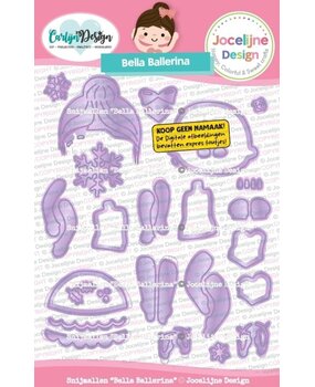 Carlijn Design Snijmallen Bella Ballerina (CDJD-0093) Carlijn Design Snijmallen Bella Ballerina (CDJD-0093)