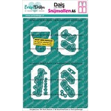 Carlijn Design Snijmallen A6 Card Basics 1 (CDSN-0394)