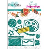 Carlijn Design Snijmallen Knallende Kanonnen (CDSN-0403)