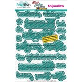 Carlijn Design Snijmallen Kerst Circus Teksten (CDSN-0405)