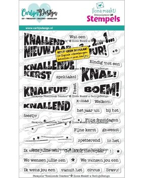 Carlijn Design Stempels Knallende Teksten (CDST-0186)