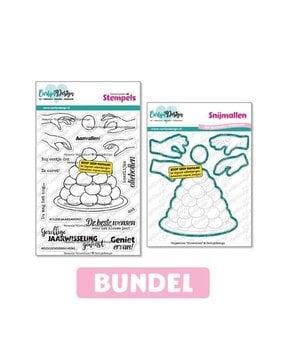 Carlijn Design Oliebollen Stamp & Die DUO (CDBD-0003)