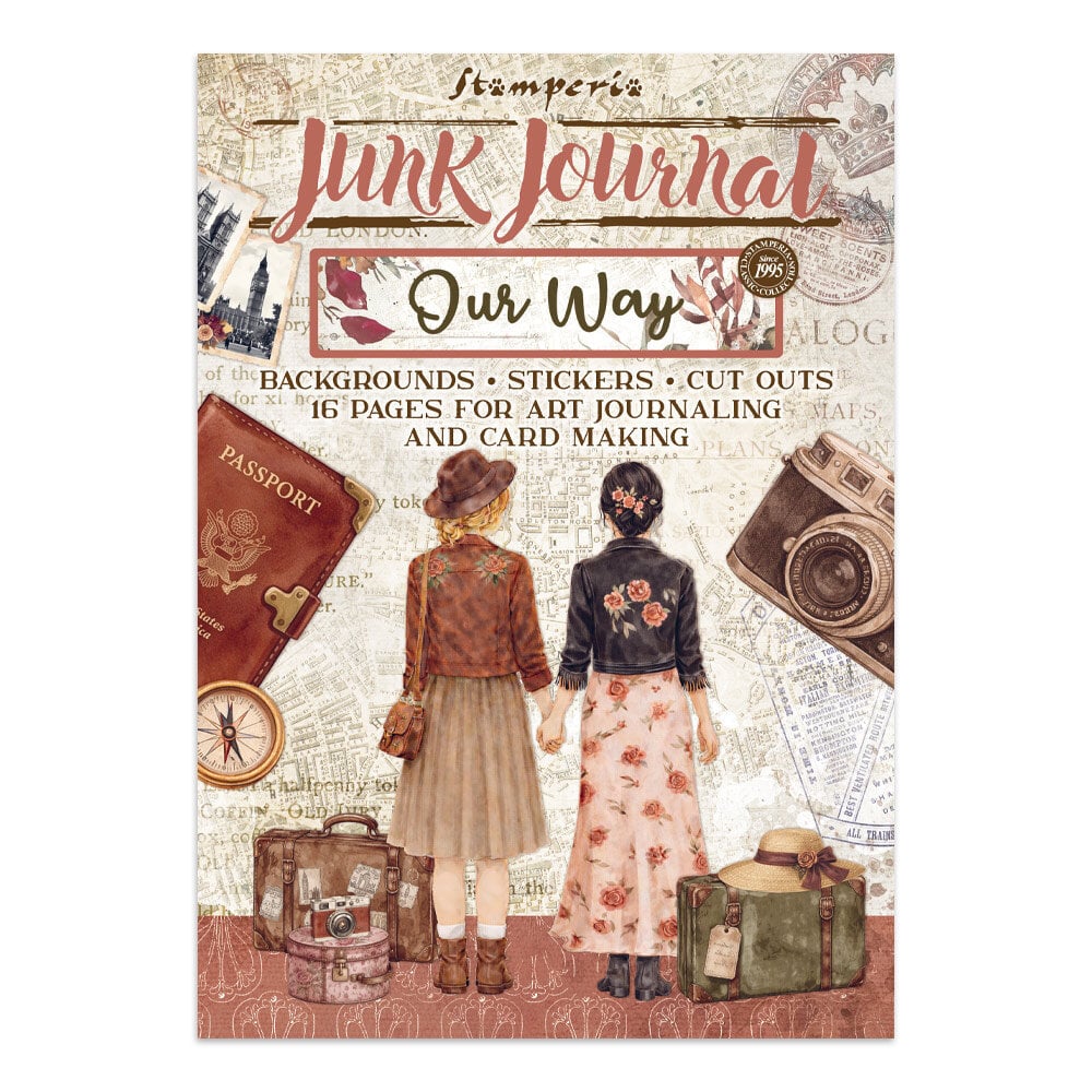 Stamperia Our Way Junk Journal (SBJK30) Stamperia Our Way Junk Journal (SBJK30)