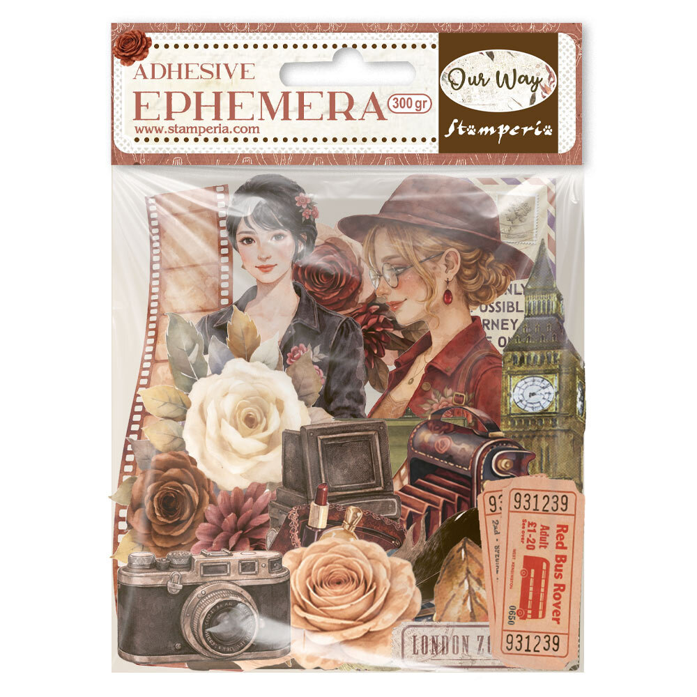 Stamperia Our Way Ephemera (DFLCT91) Stamperia Our Way Ephemera (DFLCT91)