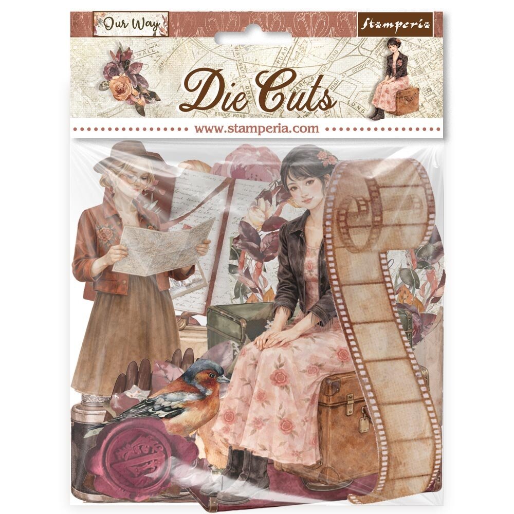 Stamperia Our Way Die Cuts (DFLDC143) Stamperia Our Way Die Cuts (DFLDC143)