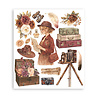 Stamperia Our Way 8x8 Inch Rub-On Assortment (DFLRBXG15) Stamperia Our Way 8x8 Inch Rub-On Assortment (DFLRBXG15)