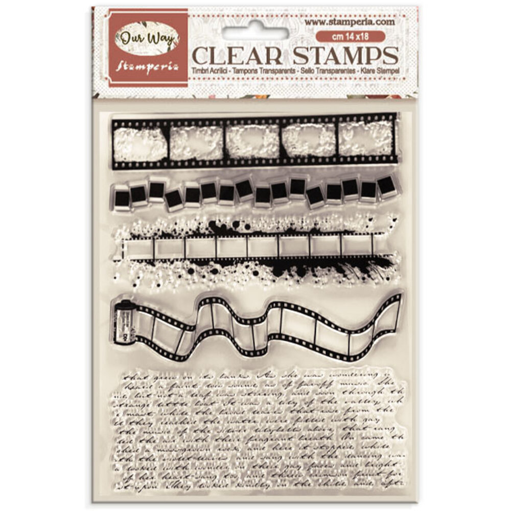 Stamperia Our Way Clear Stamps (WTK249) Stamperia Our Way Clear Stamps (WTK249)