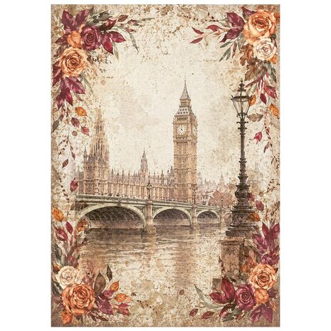 Stamperia Our Way A6 Mini Rice paper (DFSA6X12)