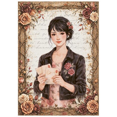 Stamperia Our Way A6 Mini Rice paper (DFSA6X12)