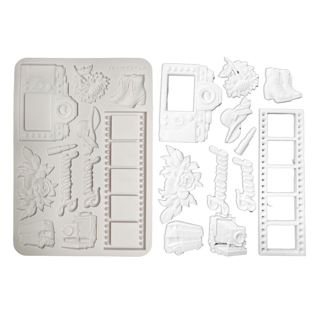 Stamperia Our Way A5 Silicon Mould (KACMA622)