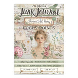 Stamperia Flowers and Poems Junk Journal A5 Focus Points (SBJKS10)