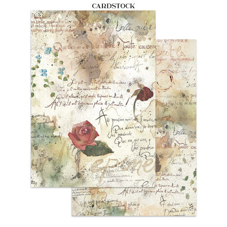 Stamperia Flowers and Poems Junk Journal A5 Focus Points (SBJKS10) Stamperia Flowers and Poems Junk Journal A5 Focus Points (SBJKS10)