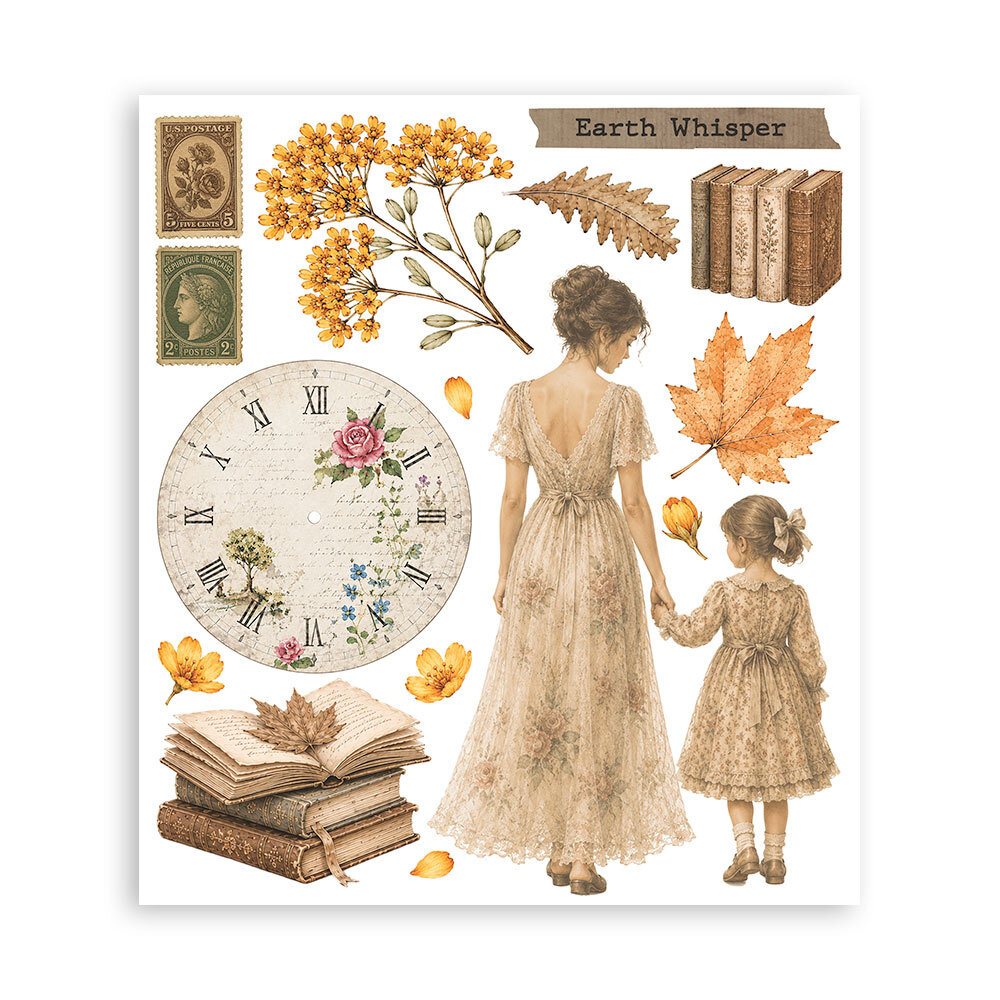 Stamperia Flowers and Poems 8x8 Inch Rub-On Assortment (DFLRBXG16) Stamperia Flowers and Poems 8x8 Inch Rub-On Assortment (DFLRBXG16)