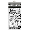 Stamperia Flowers and Poems Thick Stencils 12x25cm Flowers and Writings (KSTDL175) Stamperia Flowers and Poems Thick Stencils 12x25cm Flowers and Writings (KSTDL175)