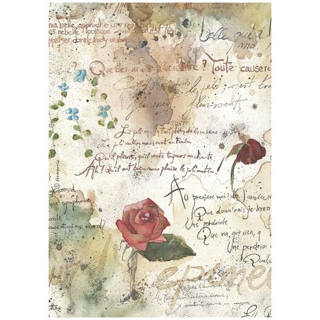 Stamperia Flowers and Poems A4 Rice Paper Selection (DFSA4XFP) Stamperia Flowers and Poems A4 Rice Paper Selection (DFSA4XFP)