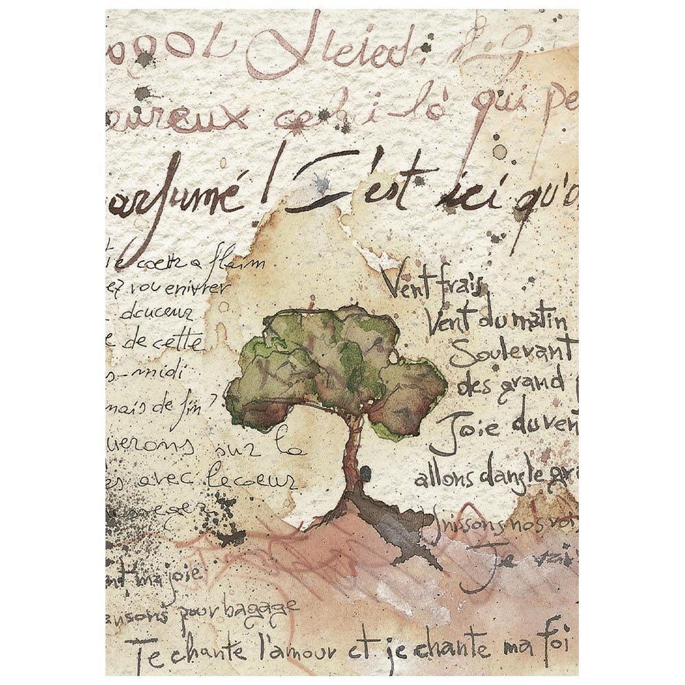 Stamperia Flowers and Poems A6 Mini Rice paper (DFSA6X13)