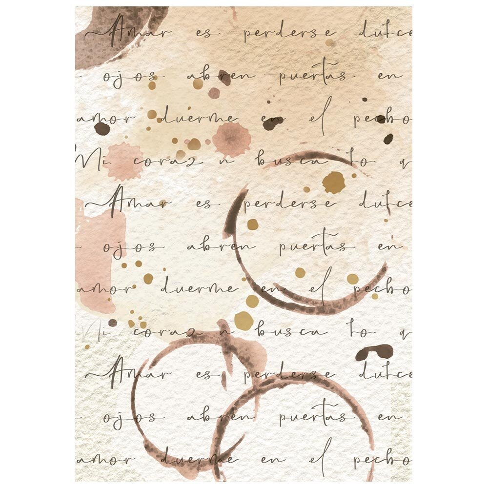 Stamperia Flowers and Poems A6 Rice Paper Backgrounds Selection (DFSAK6062) Stamperia Flowers and Poems A6 Rice Paper Backgrounds Selection (DFSAK6062)