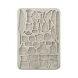 Stamperia Flowers and Poems A5 Silicon Mould Callygraphy (KACMA563)