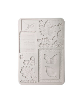 Stamperia Flowers and Poems A5 Silicon Mould (KACMA623)