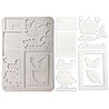 Stamperia Flowers and Poems A5 Silicon Mould (KACMA623)