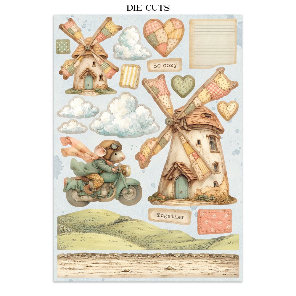 Stamperia Cozy Family Junk Journal (SBJK32) Stamperia Cozy Family Junk Journal (SBJK32)