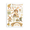 Stamperia Cozy Family A5 Washi Pad (SBW38) Stamperia Cozy Family A5 Washi Pad (SBW38)
