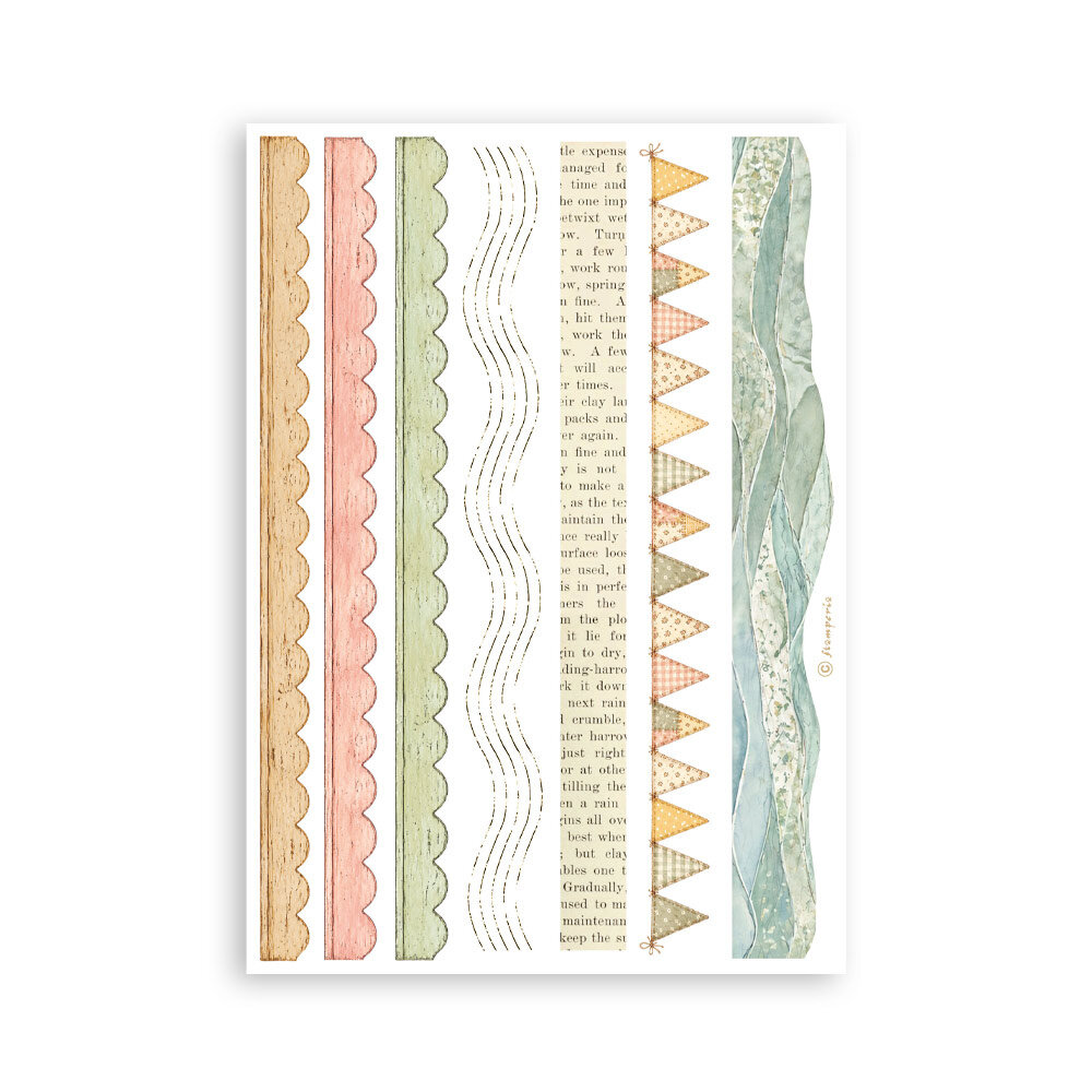 Stamperia Cozy Family A5 Washi Pad (SBW38) Stamperia Cozy Family A5 Washi Pad (SBW38)