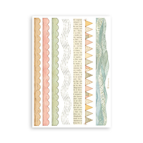 Stamperia Cozy Family A5 Washi Pad (SBW38) Stamperia Cozy Family A5 Washi Pad (SBW38)