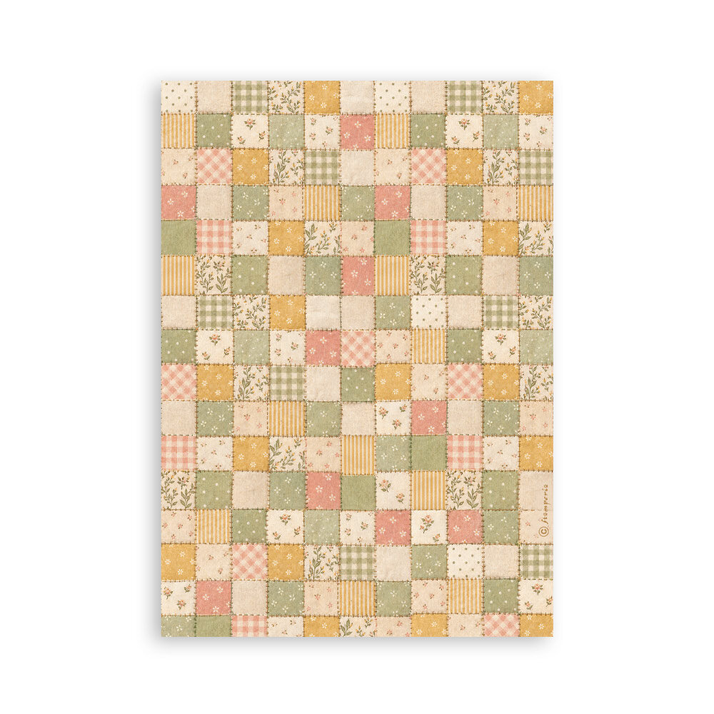 Stamperia Cozy Family A5 Washi Pad (SBW38) Stamperia Cozy Family A5 Washi Pad (SBW38)
