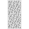 Stamperia Cozy Family Thick Stencils 12x25cm Sprig Pattern (KSTDL178)