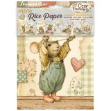 Stamperia Cozy Family A6 Mini Rice paper (DFSA6X14)