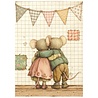 Stamperia Cozy Family A6 Mini Rice paper (DFSA6X14) Stamperia Cozy Family A6 Mini Rice paper (DFSA6X14)