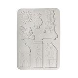 Stamperia Cozy Family A5 Silicon Mould Birds (KACMA624)