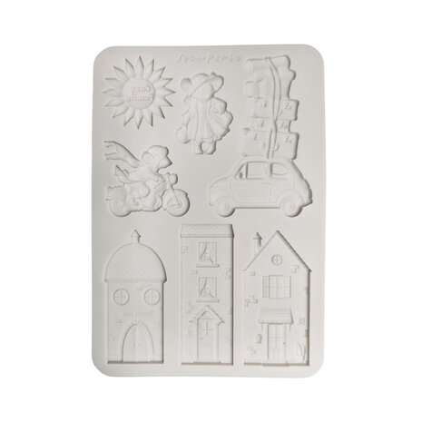 Stamperia Cozy Family A5 Silicon Mould Birds (KACMA624)