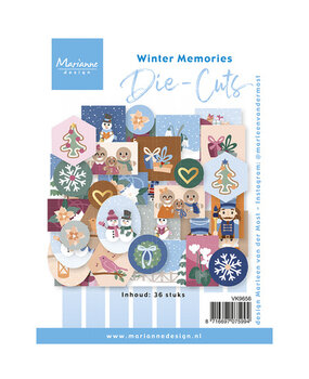 Marianne Design PRE-ORDER Die-cuts Winter Memories (VK9656) Marianne Design PRE-ORDER Die-cuts Winter Memories (VK9656)